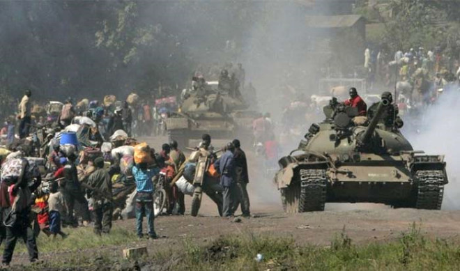 Demokratik Kongo Cumhuriyeti (DKC) ordusuyla isyanc Tutsi general Laurent Nkunda