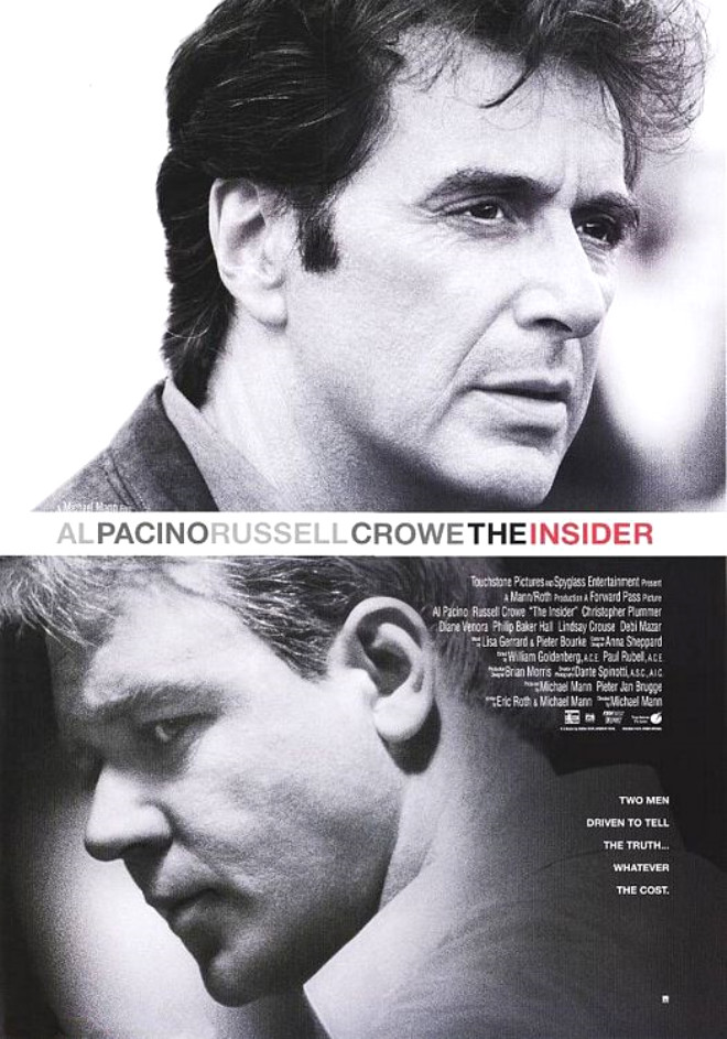 94-Kstebek - The Insider (1999)
Ynetmen: Michael Mann Oyuncular: Al Pacino, Russell Crowe, Christopher Plummer

