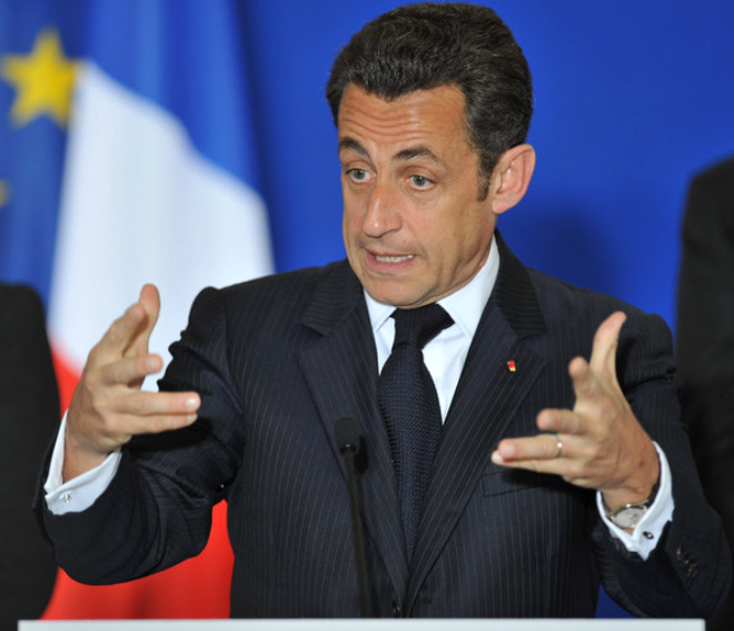 Fransa Cumhurbakan Nicolas Sarkozy: "plak imparator" 