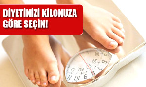 Diyetinizi Kilonuza G�re Se�in!