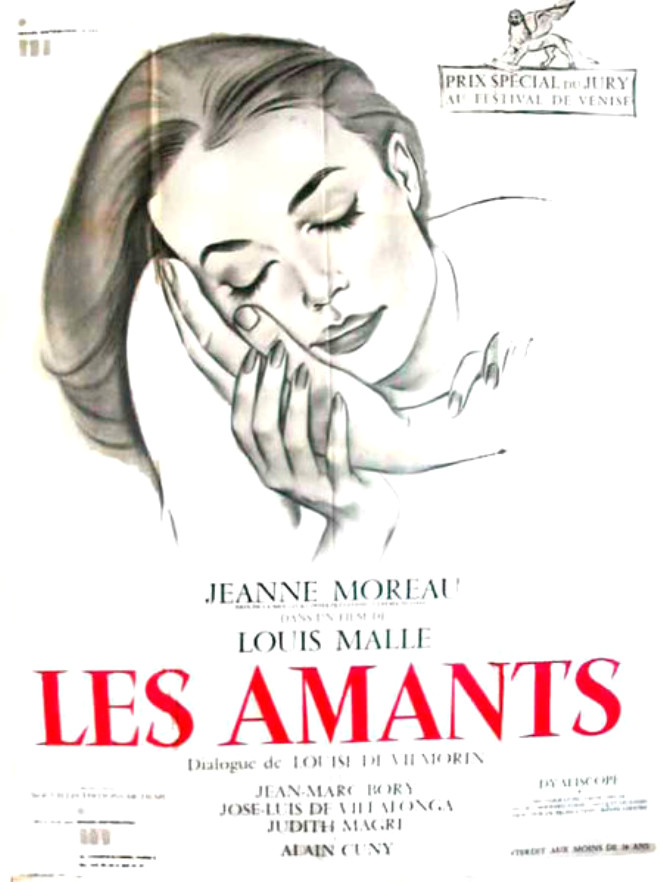 4- Aklar (Les Amants / The Lovers) (1958) Aristokrat bir kadnn evlilikten sklmasn tek malikanenin etrafnda, yalnzl portreleyen uzun planlarla ele alan Louis Malle imzal bir eser. Burada Tutku