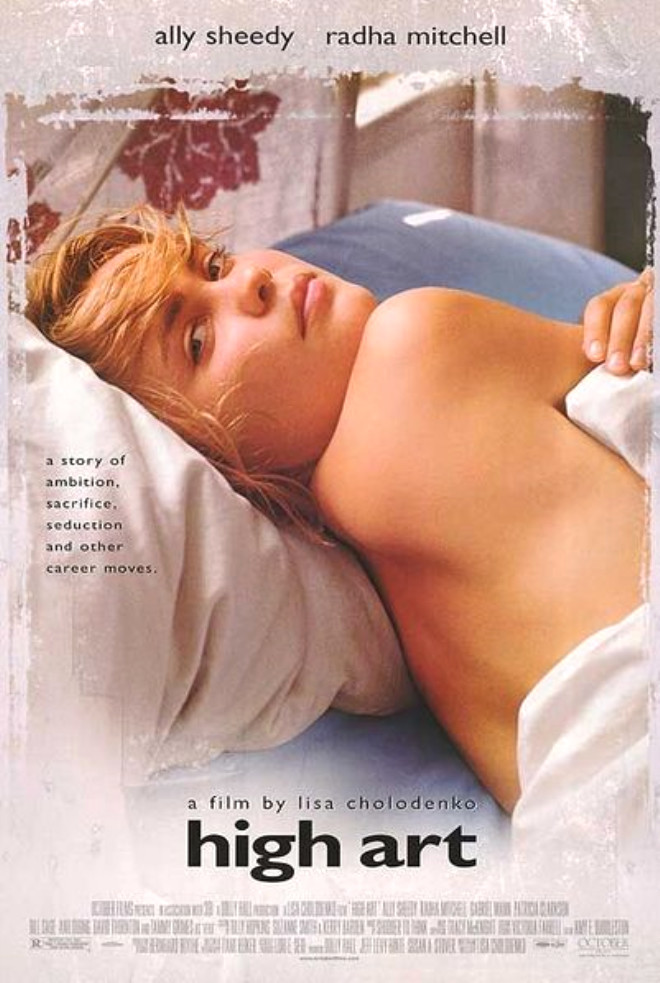 7- High Art (1998) Belki de sinemann ilk lezbiyen yasak iliki filmlerinden. Lisa Cholodenko