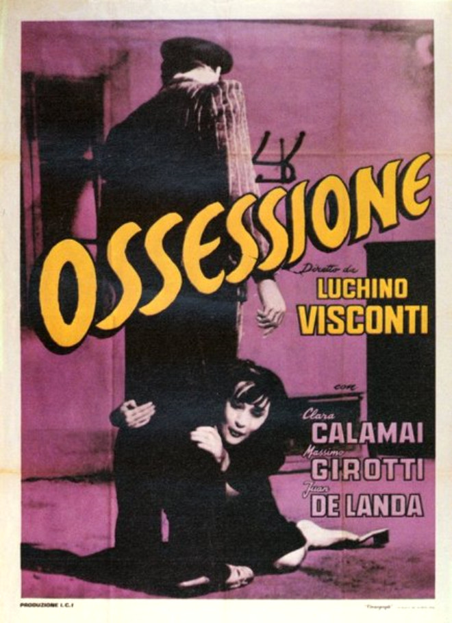 1- Tutku (Ossessione / Obsession) (1943) Sinemann bilinen ilk yasak iliki filmi. Luchino Visconti imzal. Para iin evlenen orta halli bir kadnn cinsel arayna odaklanan yaptn, bu konuda trevlerini retmesi nemli. Ynetmenin kendisinin de daha ok kostml dramalarda bu temsili kullanmas artc bir yol amtr aslnda.