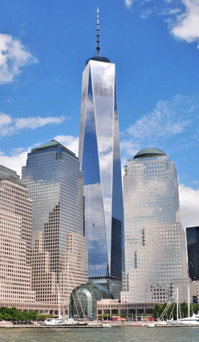 4. One World Trade Center: New York City, ABD, 541m
