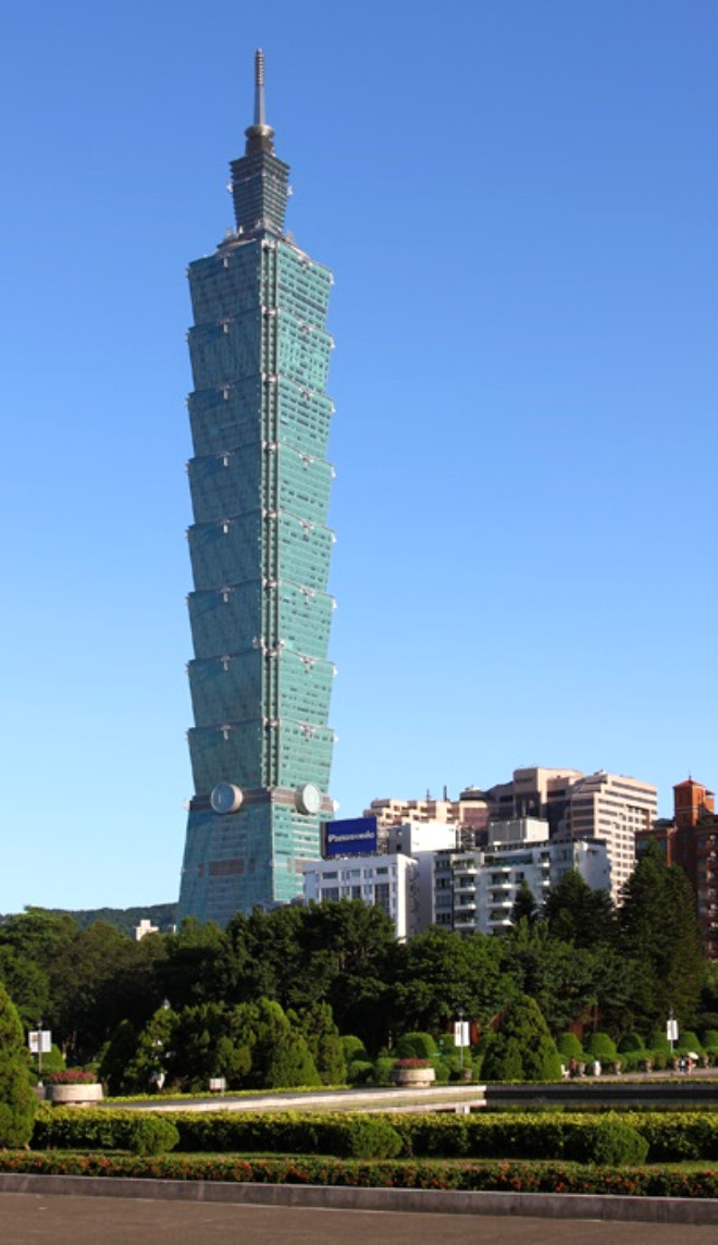 5. Taipei 101: Taipei, Tayvan, 509m
