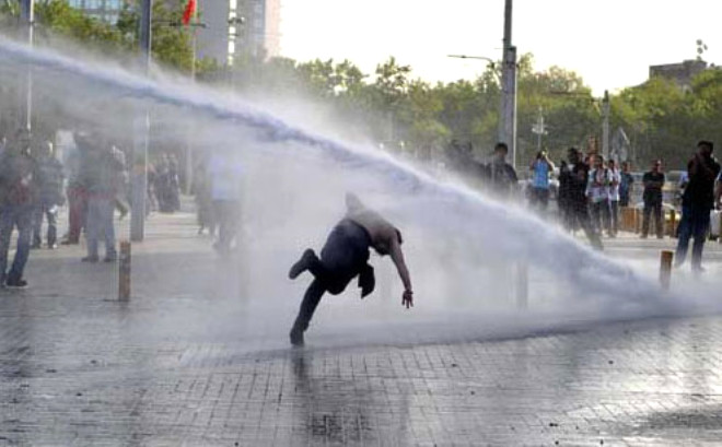 stanbul Bykehir Belediye Bakan Kadir Topba da Gezi Park