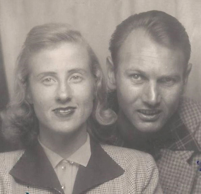1952 ylnda evlenen ift, ilerleyen yllarda iki ocuk evlat edinmiti.
