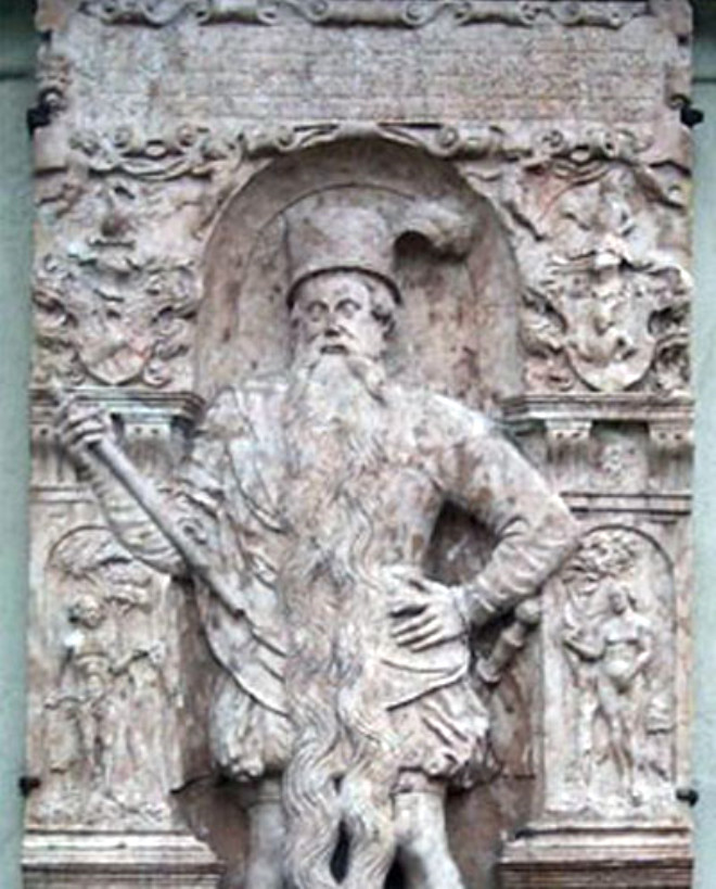 Avusturyal Hans Steininger 1.4 metrelik sakal ile mehur olmutu. 1567 ylnda Steininger, kasabasnda kan yangna yardma giderken yanllkla sakalna taklp derek, boynu krlarak lmt.
