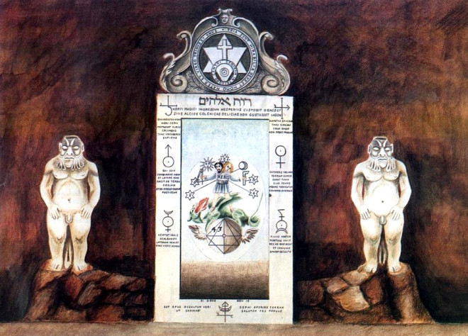 Ksa ve iman olan bu heykeleler Tanrsal gc temsil etmektedir. Heykeller bir zamanlar blgede bulunan Msr Tapnann koruyuculuunu stlenmitir.
