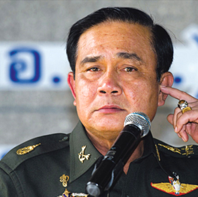 Tayland babakan Prayuth Chan-Ocha, lkesinde iki ngiliz