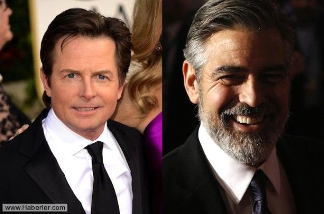 Gelecee Dn filmlerinin mehur aktr Michael J. Fox ve nl oyuncu George Clooney 51 yanda.
