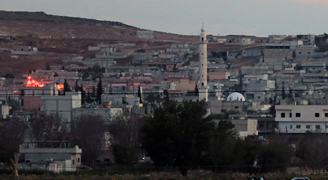 10 tank ve baka ar aralar tarafndan desteklendii bildirilen bu saldrlarn Kobani