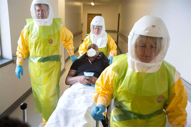 Ebola Virs Hastal salgnlarnda lm oran %90