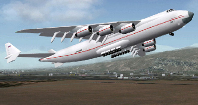 imdi de kargo tamaclnda kullanlan An-225, 84 metre uzunluunda ve 18.1 metre yksekliinde. Uan bo arl 285  ton. An-225, 250 ton ykle havalanabiliyor.
