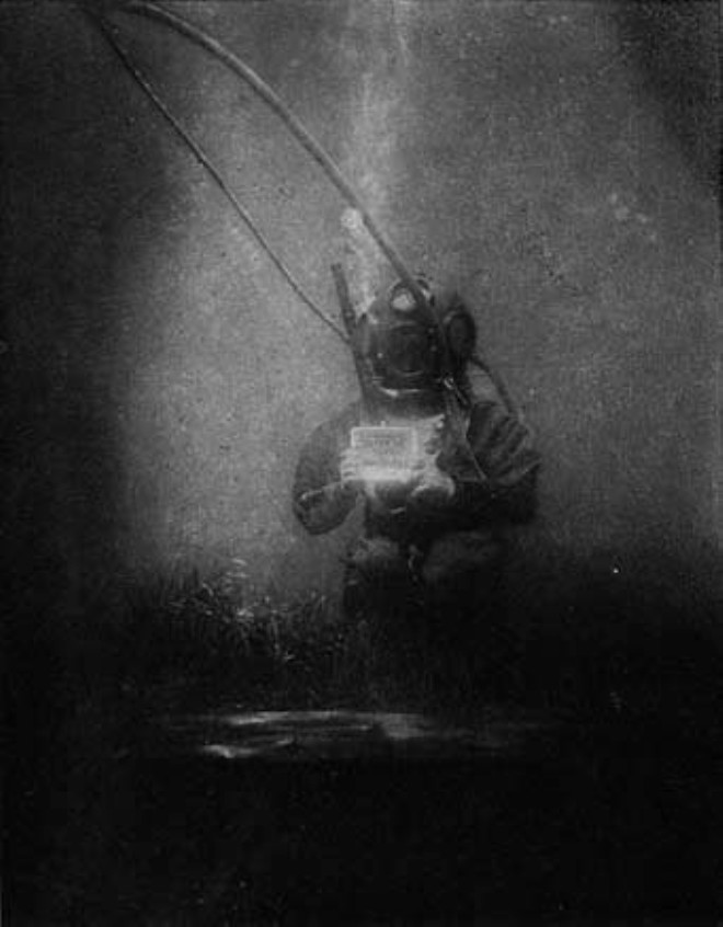 ekilen ilk su alt fotoraf (1893)
