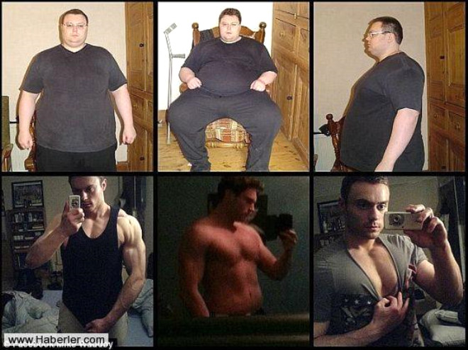 Obeziteden muzdarip 31 yandaki Mike Waudby, bir gn barda rastlad bir kadn tarafndan 