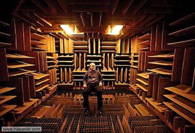 Dnyann en sessiz yeri, Orfield Laboratuarlarndaki yank odas.  Ses dalgalarnn %99.99