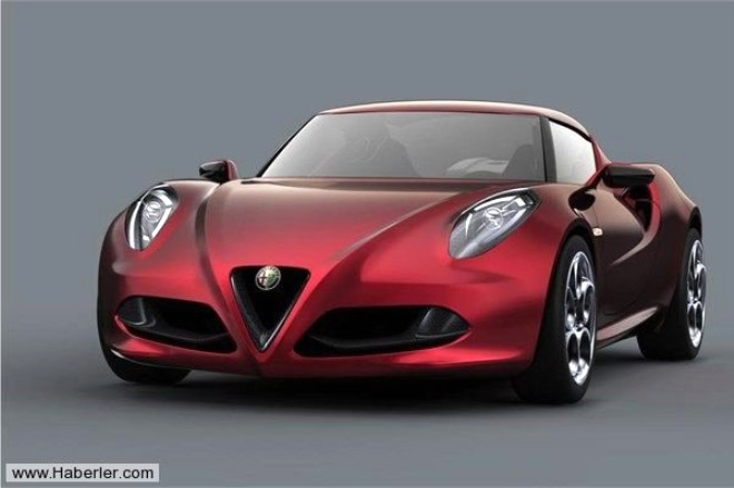 Alfa Romeo 4C - Silindir hacmi 1742CC, 241HP, 350 Nm tork, 0-100 Km Hzlanma 4,5 sn
