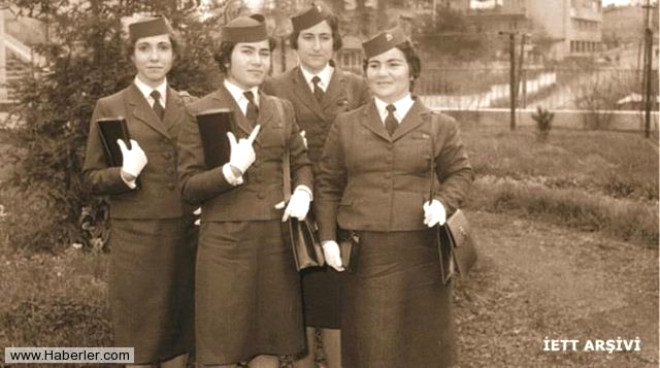 1960 - Kadro tanmlar "hostes" olan ve arlkl olarak ili blgesinde grev yapan bayan biletiler
