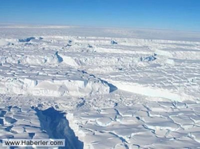 14. Bat Antarktika buz tabakas erimeye balad.
