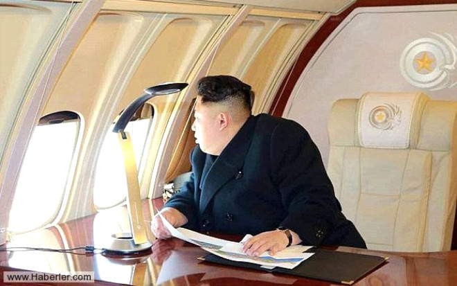 Kuzey Kore Devlet Bakan Kim Jonu Un bakent Pyongyang