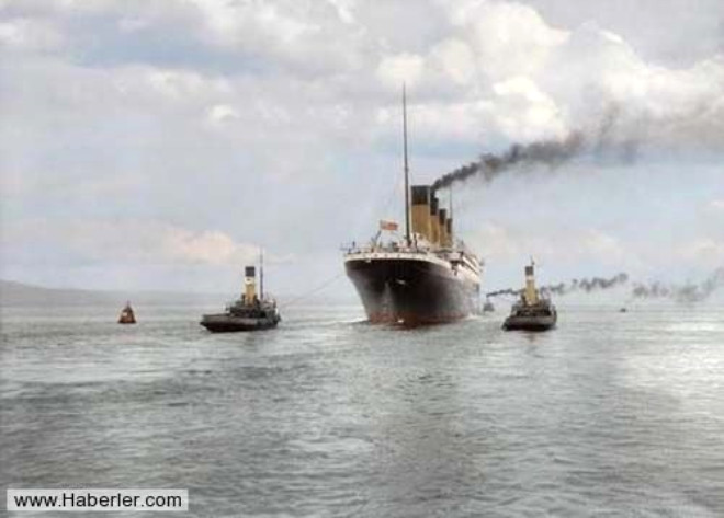 1912:Tarihin en byk felaketlerinden birine doru yola kan Titanik