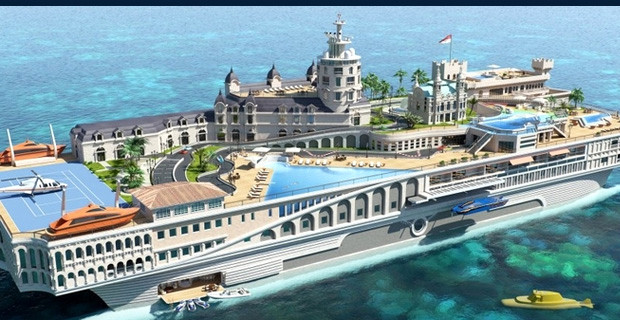 1) Streets of Monaco 

Fiyat�: 1 milyar dolar

��te 1 milyar dolarl�k fiyat�yla d�nyan�n en pahal� yat�...Streets of Monaco, hen�z denizin so�uk sular�na merhaba diyemedi. ��nk� yap�m a�amas�nda. ��lg�n bir tasar�m� olan Streets of Monaco kumarhaneleri ve l�ks ya�ant�s� �nl� Monaco
