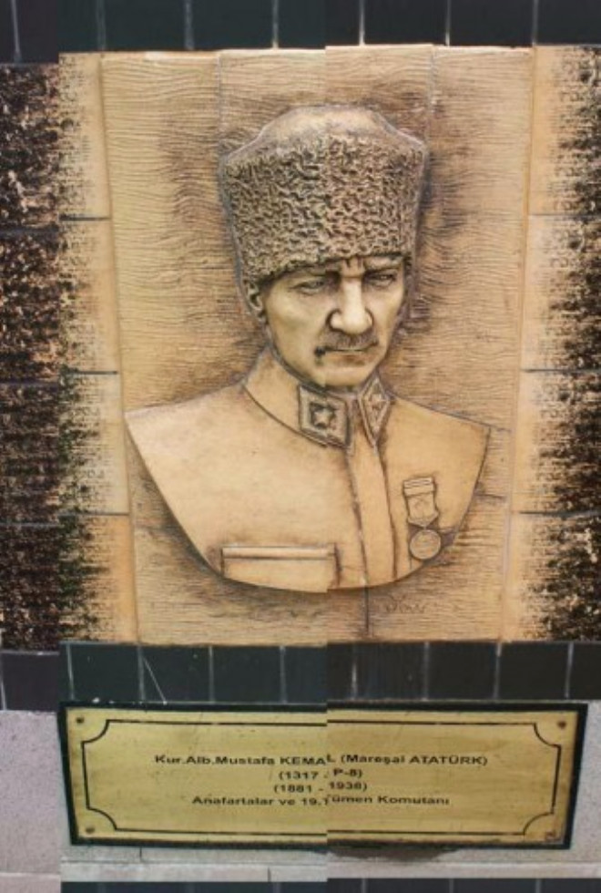 Kurmay Albay Mustafa Kemal Atatrk - Anafartalar ve 19. Tmen Komutan

