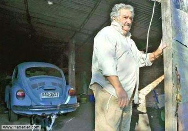Uruguay Devlet Bakan Jos Mujica, maann % 90