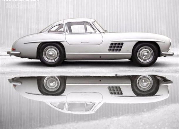 1955 Mercedes-Benz 300 SL<br />
Zaman�nda d�nyada b�y�k yank� uyand�rm�� ve tamamen al�minyum g�vdeden yap�lan ve 29 tane �retilen ara�lardan bir tanesi...
