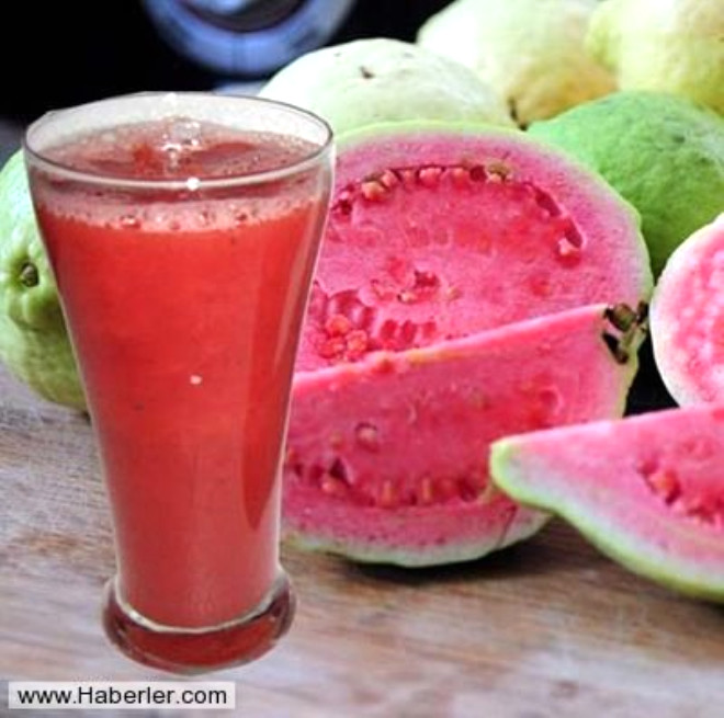 Guava, iindeki Antioksidan oran yksek olan meyvelerden birisidir. Ayrca ieriinde yksek oranda C vitamini ve likopen (karpuza ve domatese krmz rengini veren antioksidan karatenoid ) bulunmaktadr.
 

