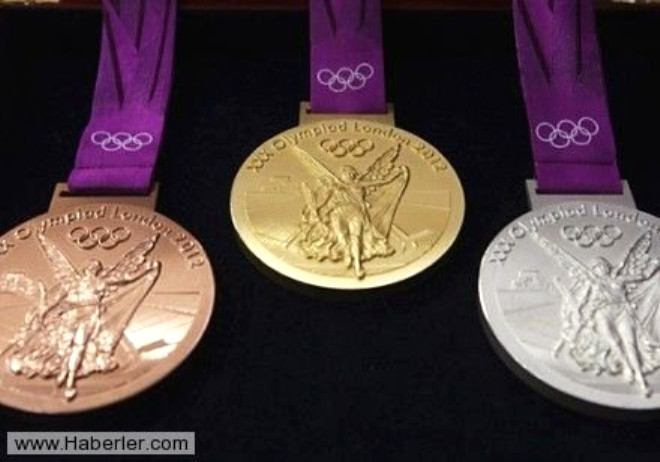Olimpiyat altn madalyalar aslnda yzde 92.5 orannda gm ierir.
