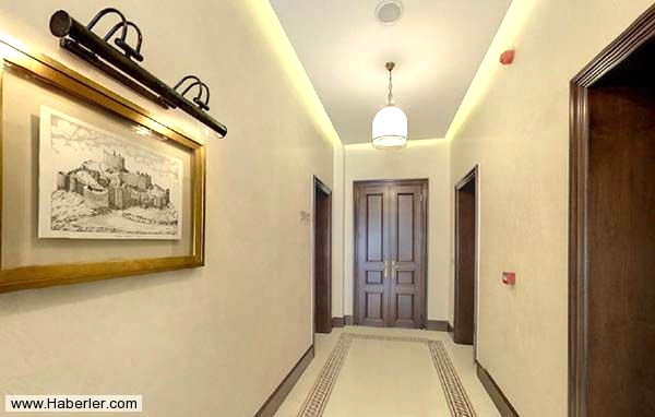 Koridorlar 185 metre uzunlu�unda. Odalar BM standartlar�na uygun.
