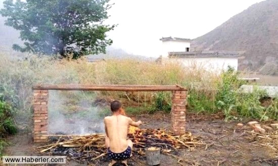Binhui: "Bu y�ntemin suda i�e yarad��� s�ylendi. Ama suyu 42 derecede tutmak neredeyse imk�ns�z, bu nedenle bu metodu kullan�yorum" dedi.
