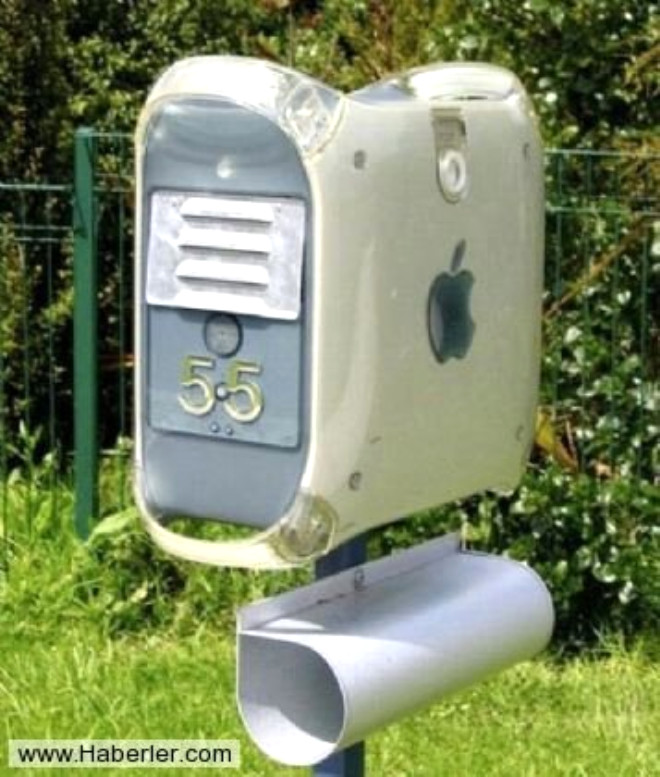 Bir Mac posta kutusu...
