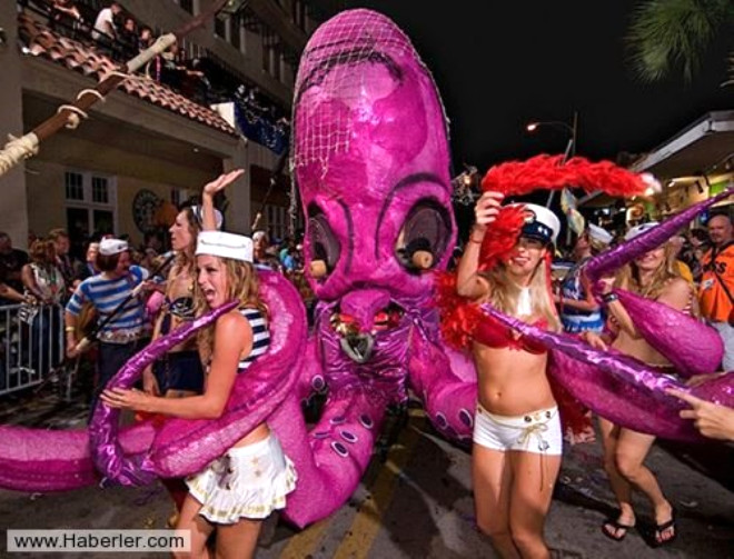 2- Key West, fantazi festivali

Florida