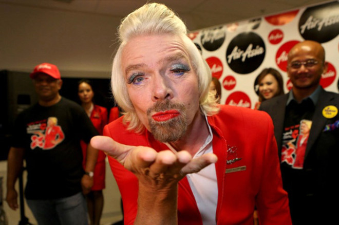 Sir Richard Branson Virgin Airlines