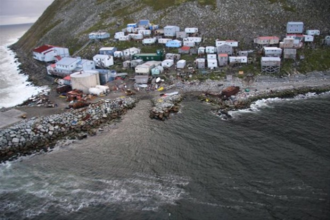 Rusya-ABD snrnn en yakn olduu yer olan Diomede Adalar