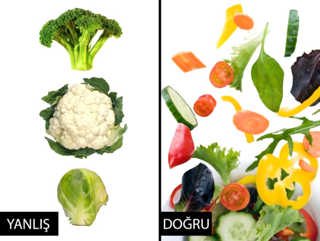 Brokoli, karnabahar ve brksel lahanas. Bunlardan fazla miktarlarda yemek olduka fazla gaza neden olur.

Onun yerine; Yeillikler, salatalk, domates, renkli dolmalk biber, mantar, hepsi daha gvenli bir seim olacak.
