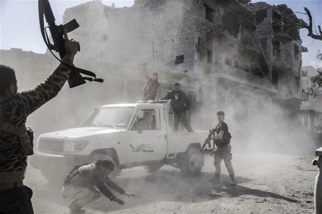  

Trk Silahl Kuvvetleri (TSK) destekli zgr Suriye Ordusu (SO), Suriye