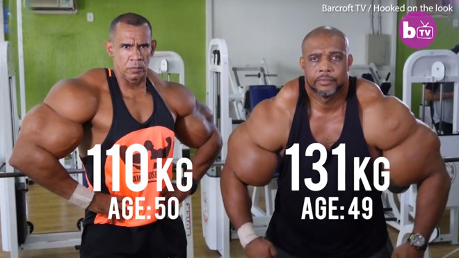 Hulk 110, Conan ise 131 kilo...

