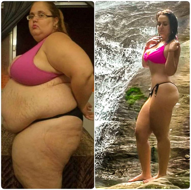 Ameliyattan sonra kendine bir antrenr tutan ve kilo kaybna yardmc olmak iin dk karbonhidratl bir diyete balayan Jessica, 94 kilo verdi.

