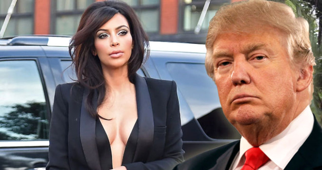Reality ov yldz Kim Kardashian, ABD Bakan Donald Trump