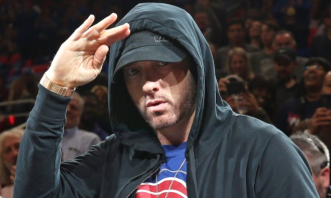 Eminem Detroit Pistons taraftardr.