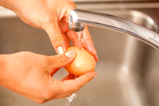 Genel Cerrah Uzmanı Opr. Dr. Emin Canan ise salmonella bakterisinin yıkanmayan besinlerden bulaştığını belirterek, yumurtanın kırılmadan önce yıkanması gerektiğini söylüyor.