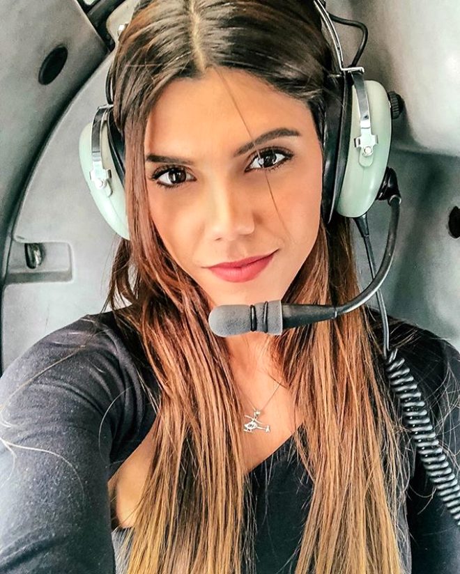 29 yandaki Brezilyal Luana Torres pilot abisinin mesleine her zaman imreniyordu.