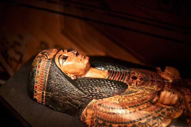 XI Ramses dneminden kalan tek mumya olmas nedeniyle Nesyamun, antik Msr